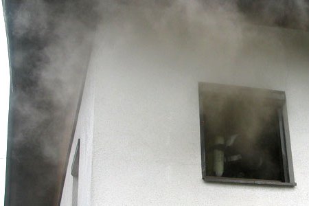 Zimmerbrand in Starkenbach/Schönwies