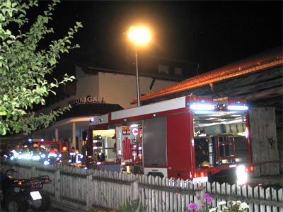 Großbrand in Pfunds