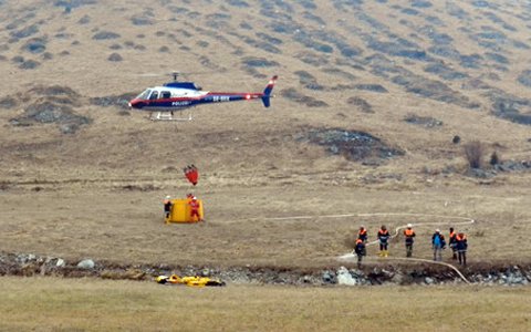 Waldbrand in Galtür