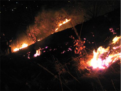 Flurbrand durch Silvesterrakete in Landeck