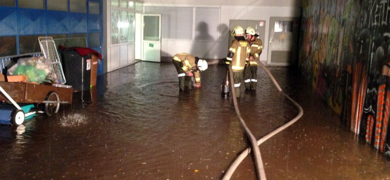 Schweres Unwetter über Landeck, 36 Einsätze