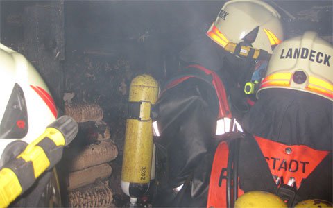 Kellerbrand in Landeck
