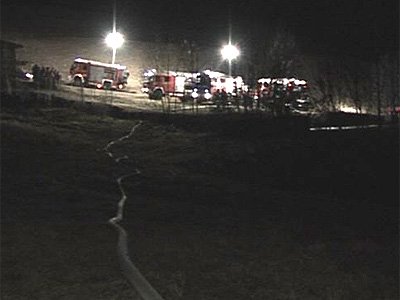 Flurbrand durch Silvesterrakete in Landeck