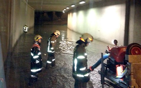 Schweres Unwetter über Landeck, 36 Einsätze