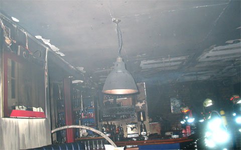 Brand eines Gastlokales in Landeck