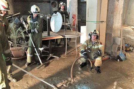 Unterirdischer Bewässerungskanal führte zu Wasserschaden