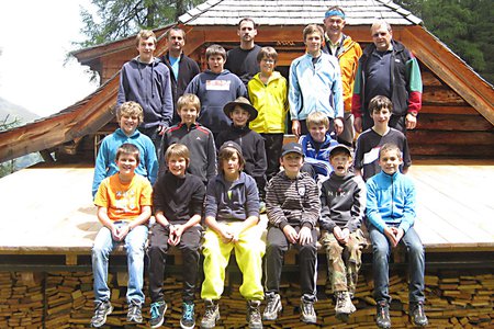 Feuerwehrjugend auf der Landecker Schihütte