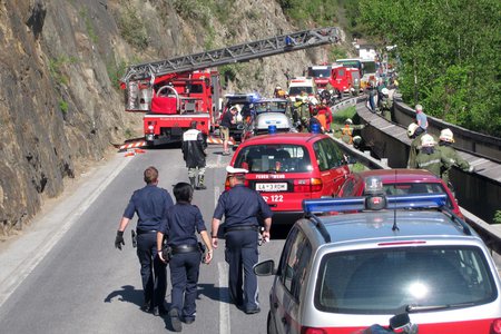Tödlicher Verkehrsunfall bei Fließ