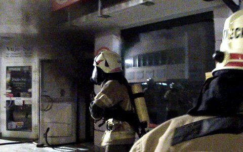 Brand in Landecker Geschäft