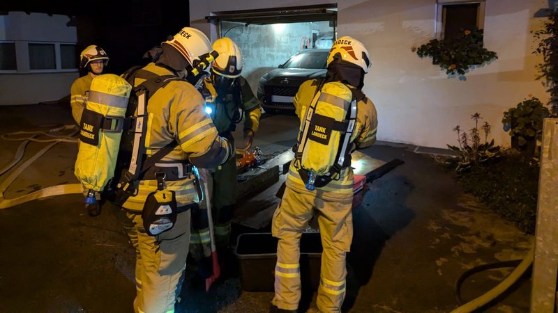 Kellerbrand in Perjen