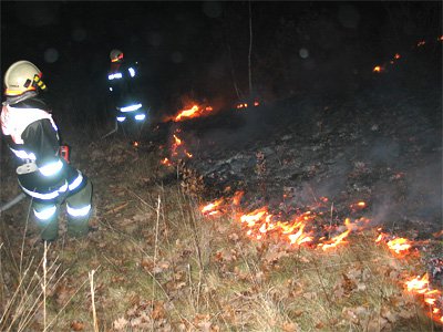 Flurbrand durch Silvesterrakete in Landeck