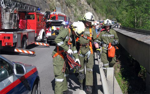 Tödlicher Verkehrsunfall bei Fließ