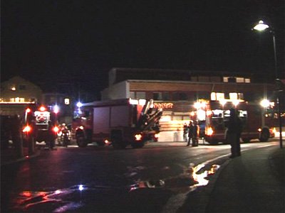 Waldbrand in Landeck / Ortsteil Perjen