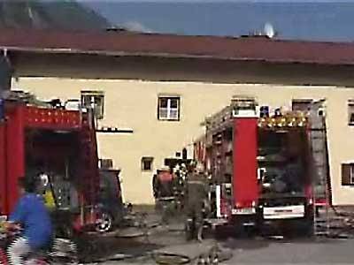 Brandverdacht in Landeck (Lötzweg 15)