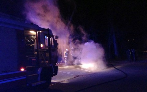 Feuer in der Neujahrsnacht 2014