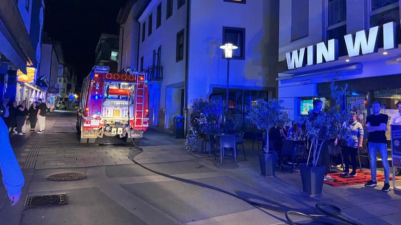 Küchenbrand in Landeck