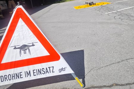 Erfolgreicher Drohnenübungstag der Tiroler Feuerwehr-Drohnenstützpunkte in Landeck