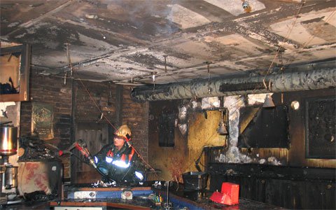 Brand eines Gastlokales in Landeck