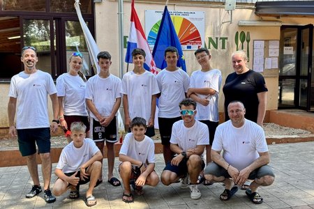 Feuerwehrcamp der Feuerwehrjugend in Kroatien