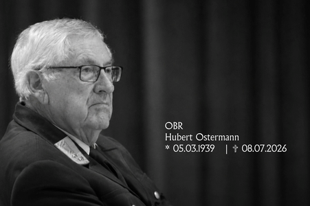 In dankbarer Erinnerung an Bezirksfeuerwehrkommandant a.D. Hubert Ostermann